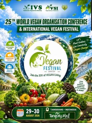 25TH WORLD VEGAN ORGANISATION CONFERENCE & INTERNATIONAL VEGAN FESTIVAL