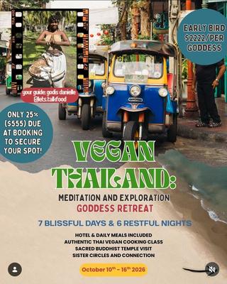 Vegan Thailand: Meditation and Exploration Retreat