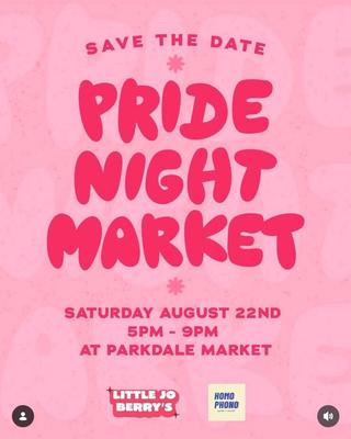Little Jo Berry's at Pride Night Market