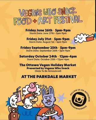 Vegans Who Snack Food + Art Festival