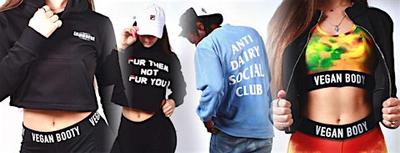 VEGAN T-SHIRTS , HOODIES AND MORE