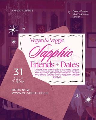 Vegan & Veggie Sapphic Friends + Dates