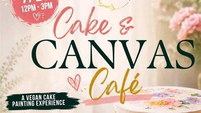 Cake & Canvas Café: A Vegan Cake Painting Experience
