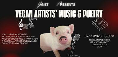 Vegan Artists' Music and Poetry