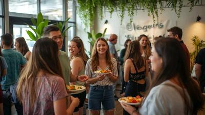 🌅 Conscious Connections LA: Ocean Park Sunset Walk + Plant-Based Dinner 🌱