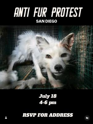 Anti-Fur Protest