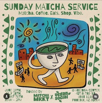 SUNDAY MATCHA SERVICE Matcha. Coffee. Eats. Shop. Vibe.