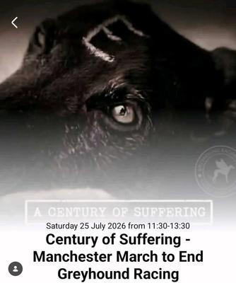 Manchester March to End Greyhound Racing
