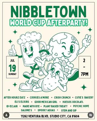 NIBBLETOWN WORLD CUP AFTERPARTY!