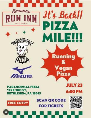 Running & Vegan Pizza