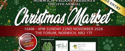 The 11th Annual Norwich Vegans Christmas Market 2026