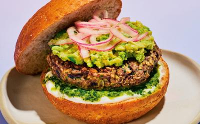 Cumin Lime Black Bean Burgers