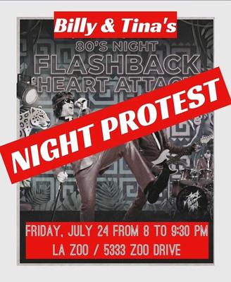 Billy & Tina's NIGHT PROTEST