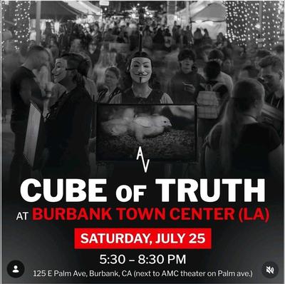 Cube of Truth at Burbank Town Center (LA)