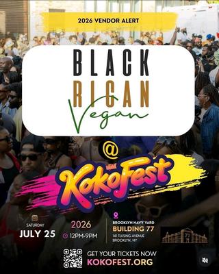 Black Rican Vegan at KokoFest