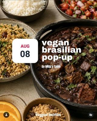 vegan brasilian pop-upby Milla's Table