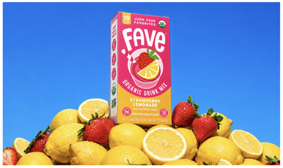 Certified Organic Drink Mix FAVE Secures $1M Seed and Enters Nearly 500 Sprouts Stores