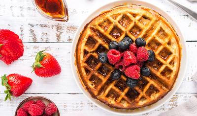 Sweet, Fluffy, Golden: The Ultimate Vegan Waffle Taste Test (Our Favorite Brands + Recipes!)