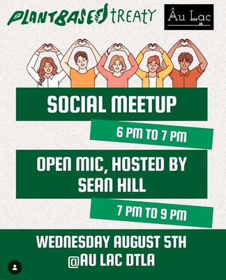 SOCIAL MEETUP PLANT BASED TREATY