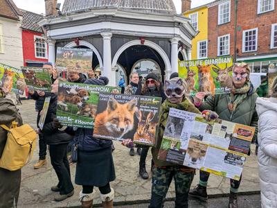 2026 Boxing Day Protest The Waveney & Norfolk Harriers Hunt Parade