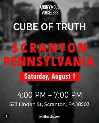 CUBE OF TRUTH SCRANTON