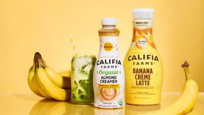 Califia Farms Adds Two Banana Crème Coffee Products to Its US Lineup