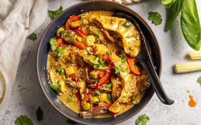 Vegan One-Pot Oven Dumplings