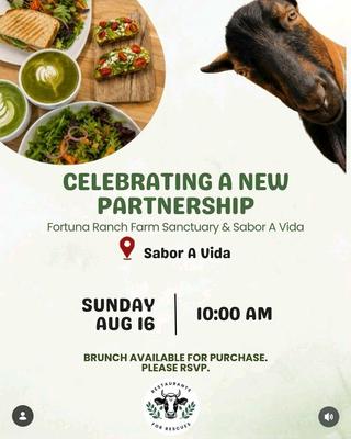 Sabor a Vida and Fortuna Ranch Farm Sanctuary