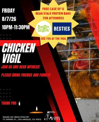 CHICKEN VIGIL at Shang Lee Fresh Poultry