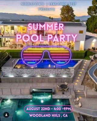 SUMMER POOL PARTY
