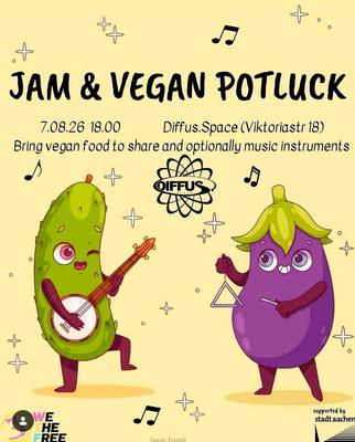 JAM & VEGAN POTLUCK
