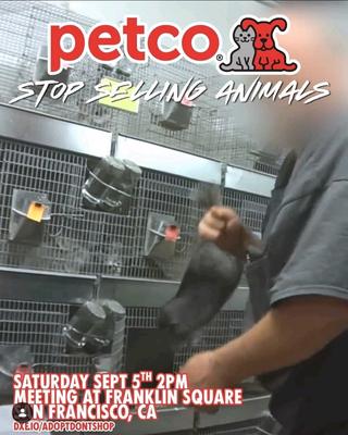 petco STOP SELLING ANIMALS