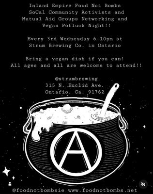 Vegan Potluck Night!!