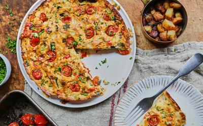 Vegan Vegetable Frittata