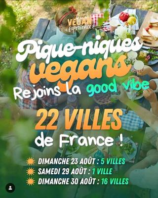 Pique-niques Vegan Partagés Géants !