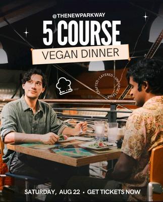 5 COURSE VEGAN DINNER