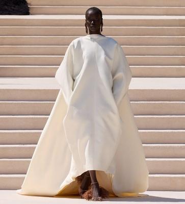 AMSilk Silk Protein Yarns Appear in Balenciaga Couture Gown at Paris Show