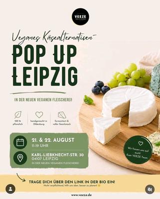 Veganes Kaselternativen POP UP LEIPZIG