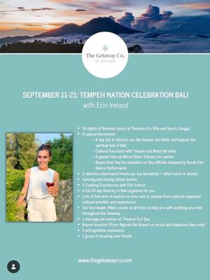 Tempeh Nation Celebration Bali
