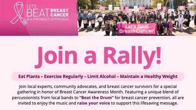 Let's Beat Breast Cancer Rally!