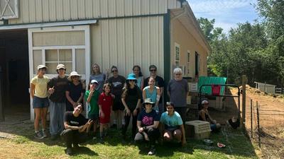 VSDC Teens & Adults Volunteer Day at Rosie's Farm Sanctuary