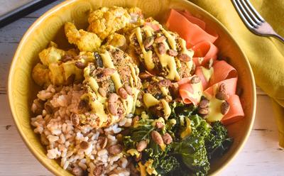 Curried Amaranth Patties