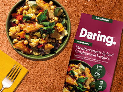 Daring Launches Its Largest-Ever Product Drop With Six Frozen Skillet Meals