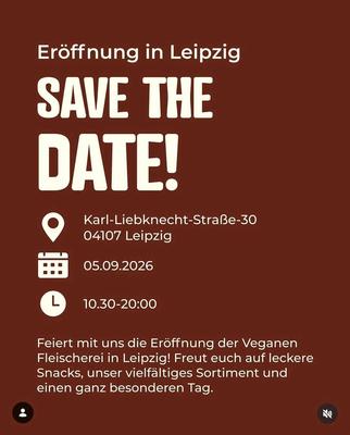 Veganen Fleischerei in Leipzig!