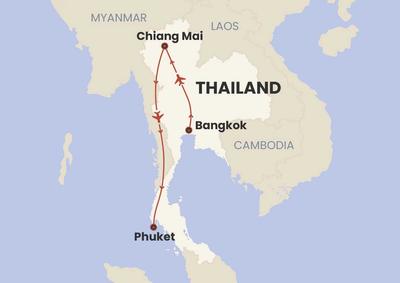 The Best of Thailand: Cities, Mountains & Beaches (2027)
