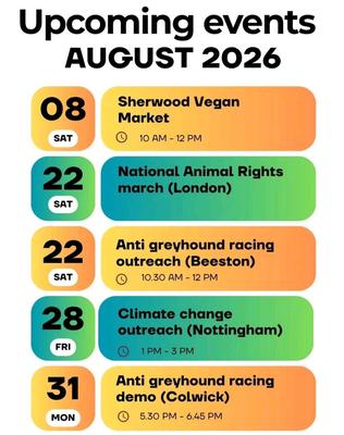 Anti greyhound racing demo