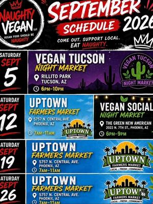 NAUGHTY VEGAN at UPTOWN FARMERS MARKET