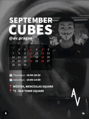 SEPTEMBER CUBES @av.prague