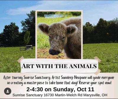 ART WITH THE ANIMALS