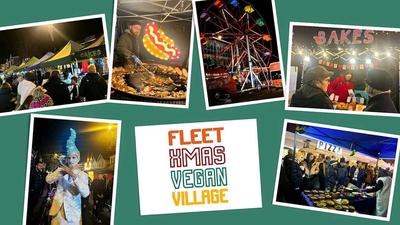 Fleet Christmas Vegan Village